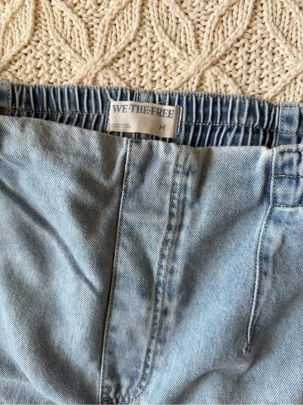 We the Free Oslo Pull-On Balloon Jeans Size M